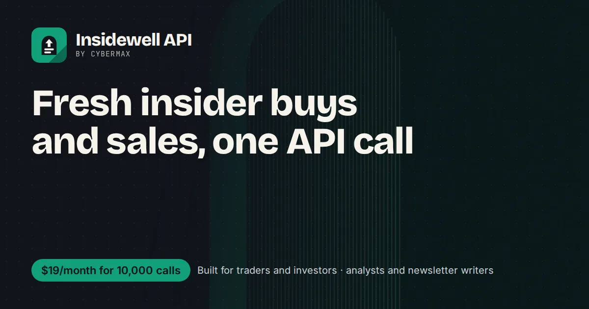 Insidewell API: What Insidewell API does